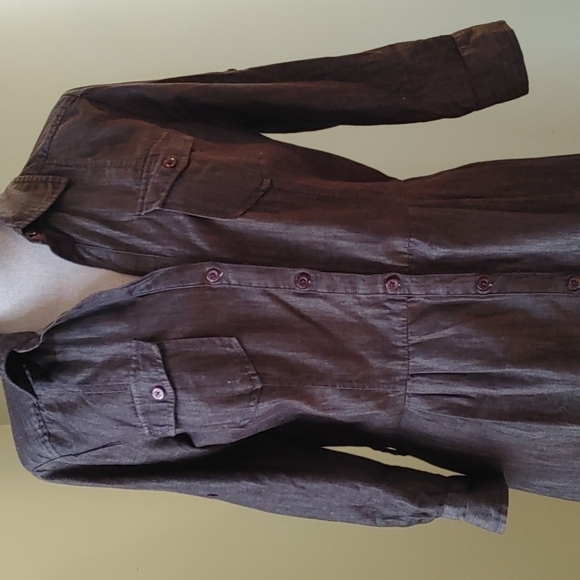 Converse All Star Denim Shirt Dress - Picture 3 of 11